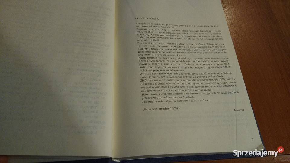 Zbiór zadań z matematyki klas VIIVIII Karol pomorskie Gdańsk