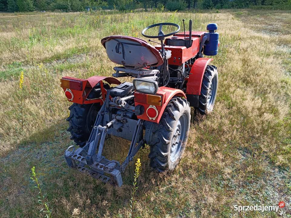 Traktorek TZ4K14 z maszynami Ogorzelnik