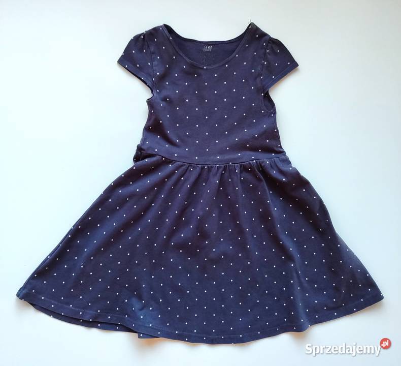 Zestaw dwie sukienki HM bolerko KikiKoko 98104 Rozmiar 98 Katowice