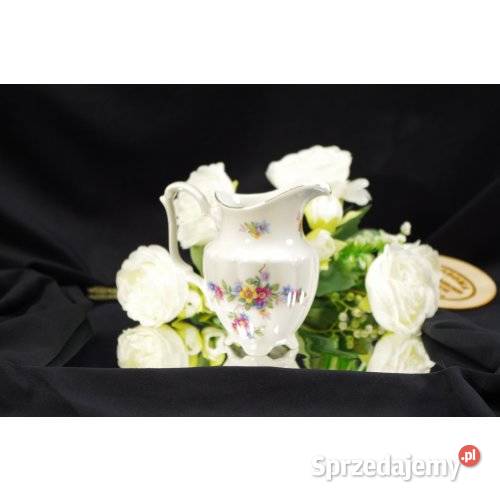 Mlecznik porcelanowy Tielsch Wałbrzych dekoracja