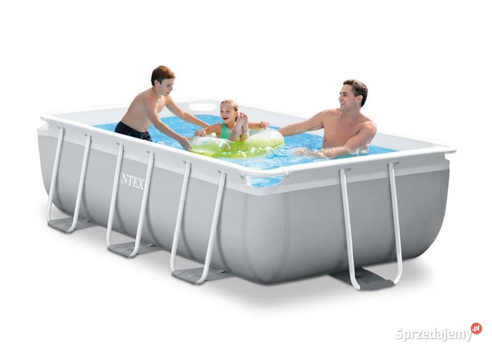 Basen stelażowy ogrodowy prostokątny 300x175 Baseny i oczka wodne