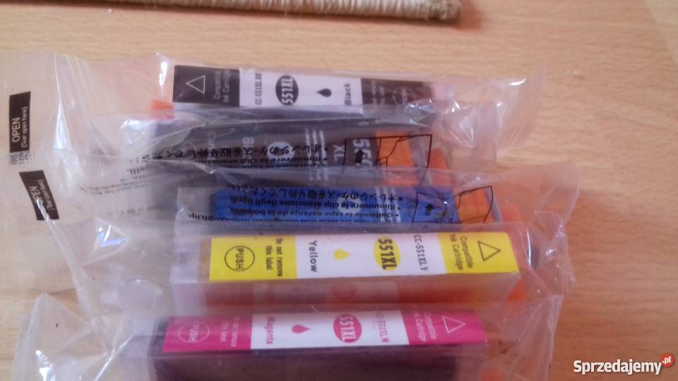 Tusze zamienne Canon PGI550 CLI551 komplet 5 Bukowa sprzedam