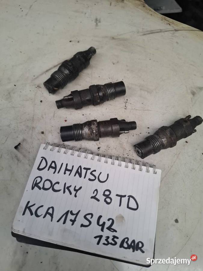 DAIHATSU ROCKY 28 TD wtrysk wtryskiwacz KCA17S42 Kielce