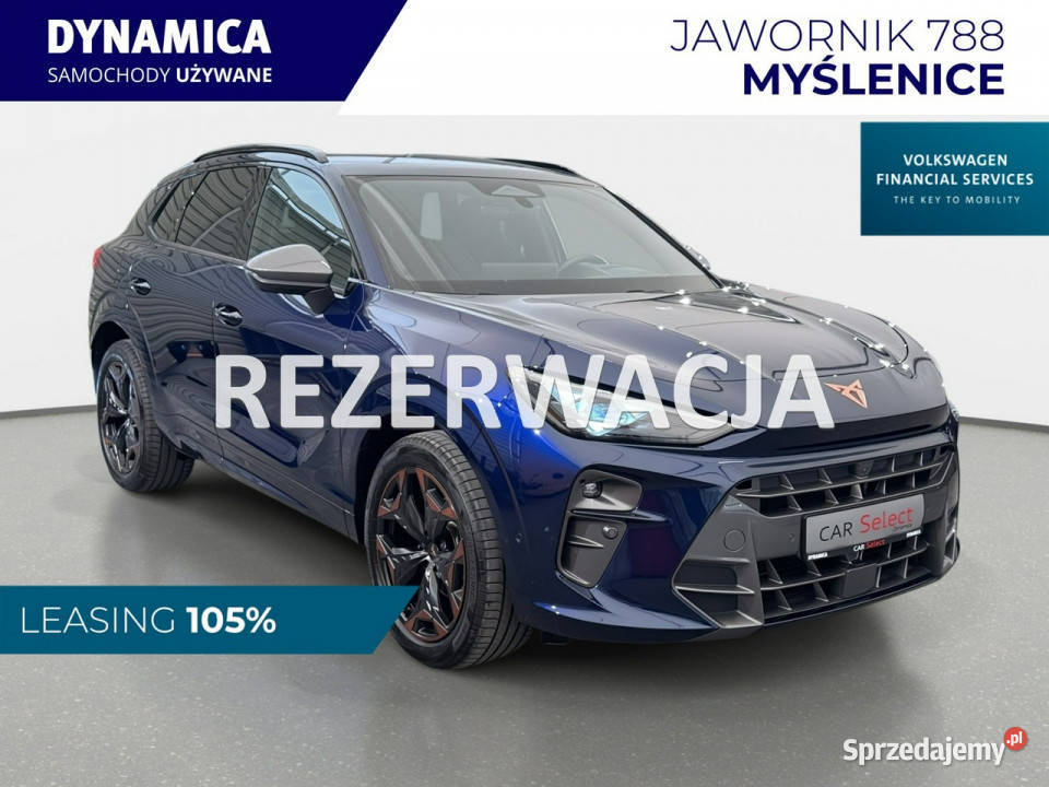 Cupra Terramar VAT 23 15 eTSI 150 DSG 20242025 r granatowy małopolskie Myślenice sprzedam