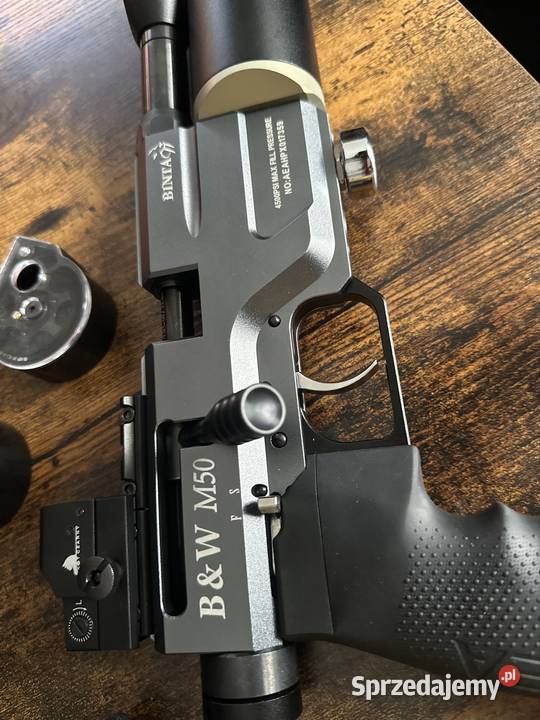 Pistolet big bore PCP AEA HP bintac M50 kal45