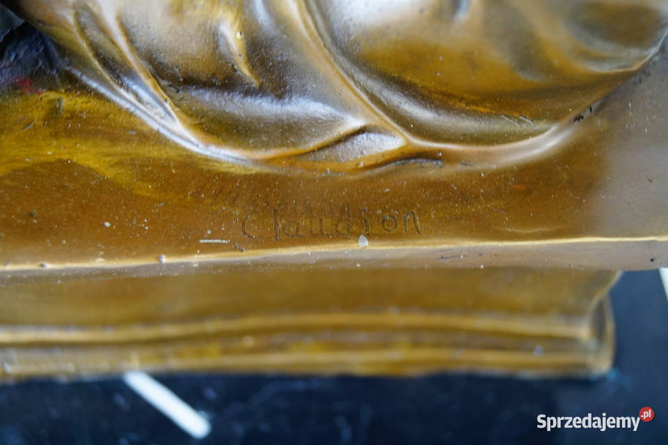 Figura z brązu Zakochani zaręczyny rzeźba piękna