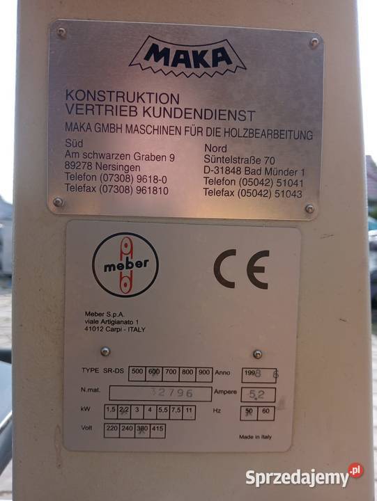 Piła taśmowa Maka 600 Pozostałe Wejherowo
