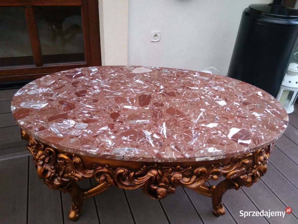 Stolik Barokowy Rzeźbione Antyk UNIKAT Kluki