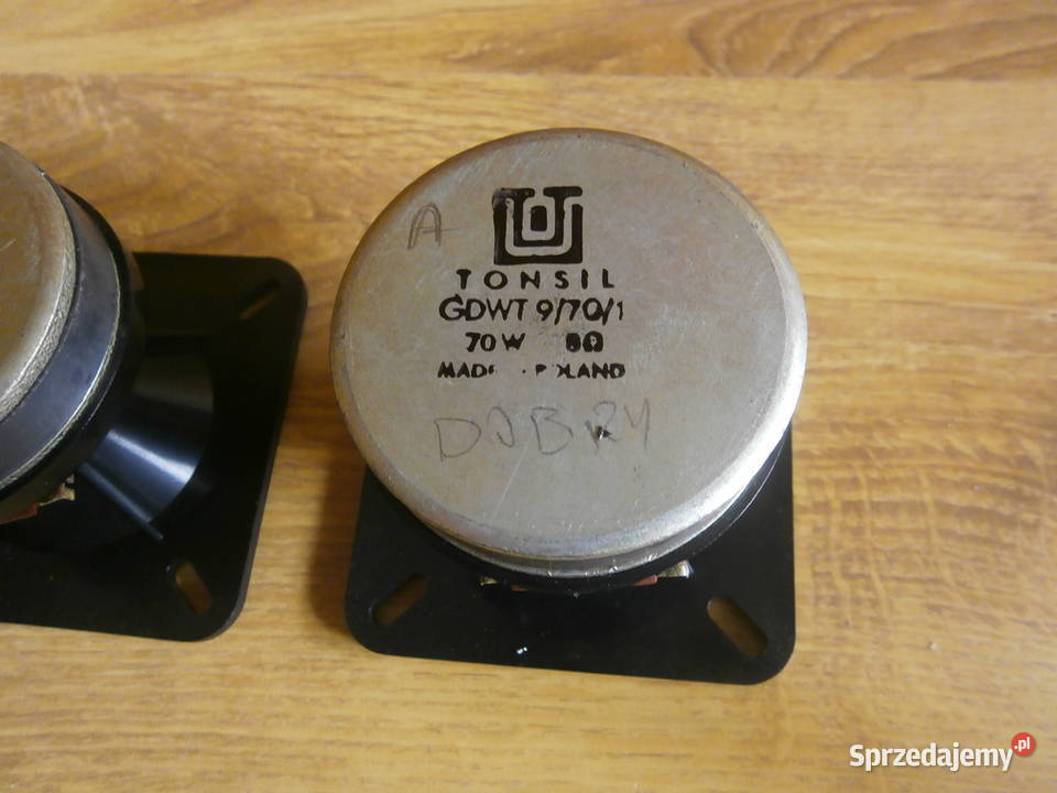 TONSIL ALTON 80 głośniki GDWT 970 8ohm 2 sprawne Łódź
