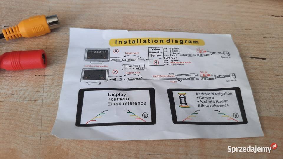 Kamera cofania AHD 4K 1080P Świdnik