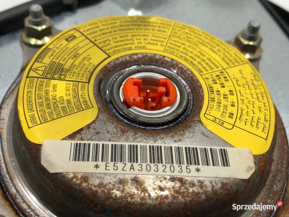 PODUSZKA POWIETRZNA KIEROWCY TOYOTA YARIS I osobowe