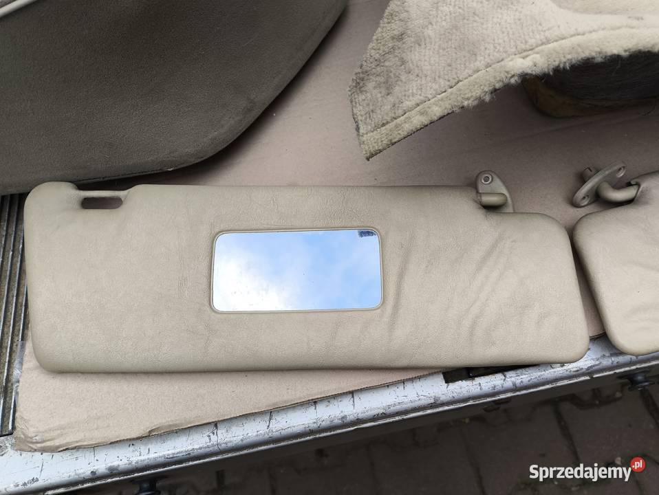 Mercedes W124 daszki przeciwsłoneczne kremowe świętokrzyskie Skarżysko-Kamienna sprzedam