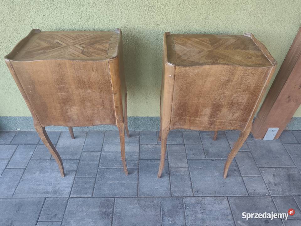 Szafki nocne Ludwik XV Francja Budzyń