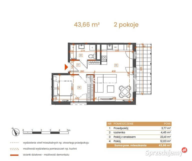 Do sprzedaży mieszkanie 4277m2 Katowice