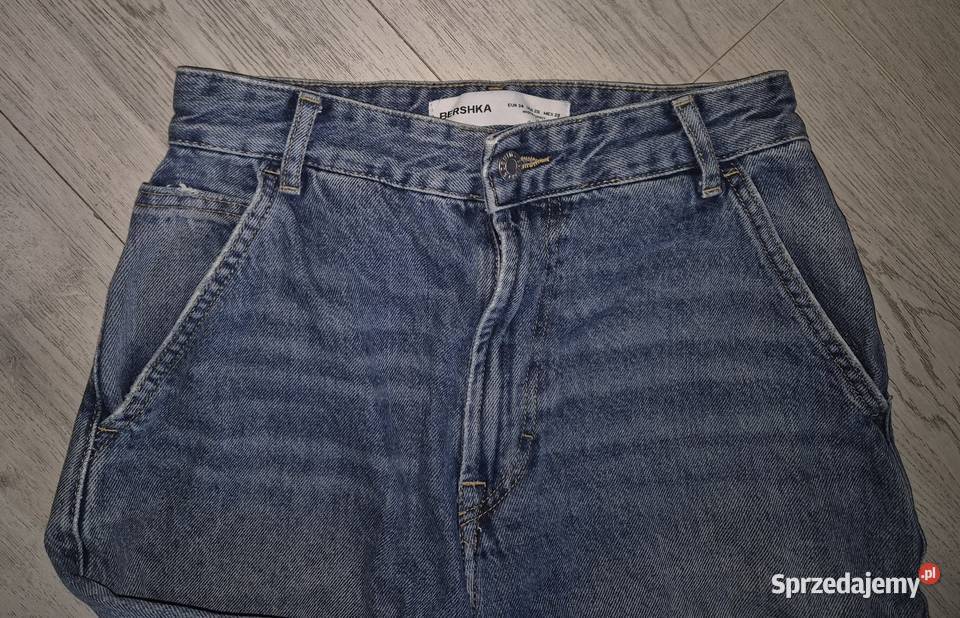 Spodnie jeansowe chłopiec Baggy Bershka 34XS Łódź