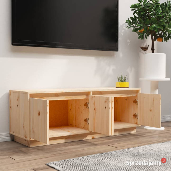 Szafka pod telewizor 110x34x40 lite drewno RTV Warszawa