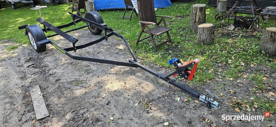 Pod dużą łódźSamPrzyczepa przyczepka podłodziowa Motoryzacja Barlinek