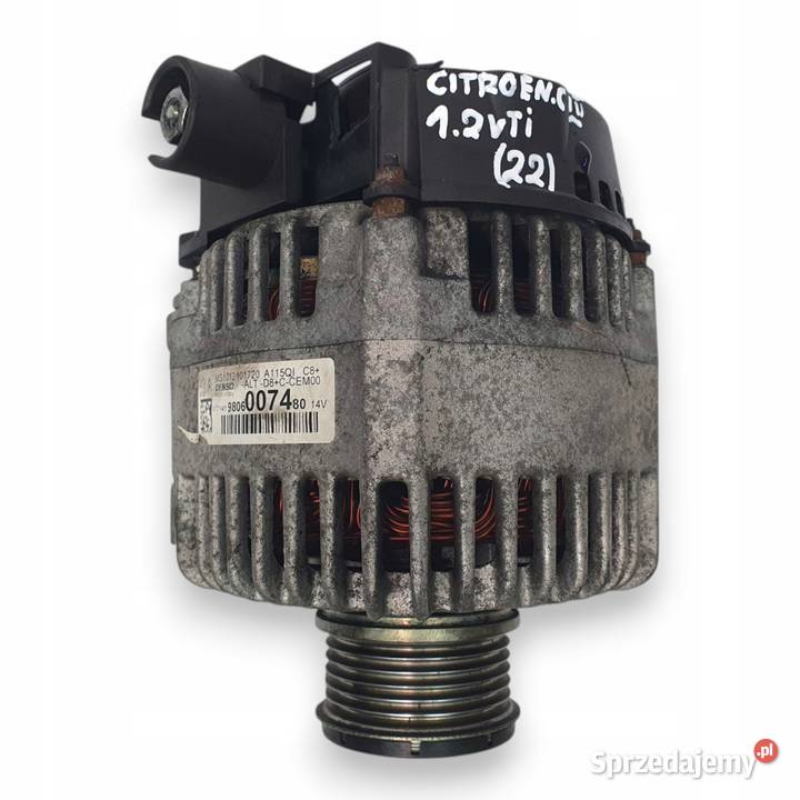 ALTERNATOR Citroen C3 Peugeot 208 2008 12 VTi Chełm