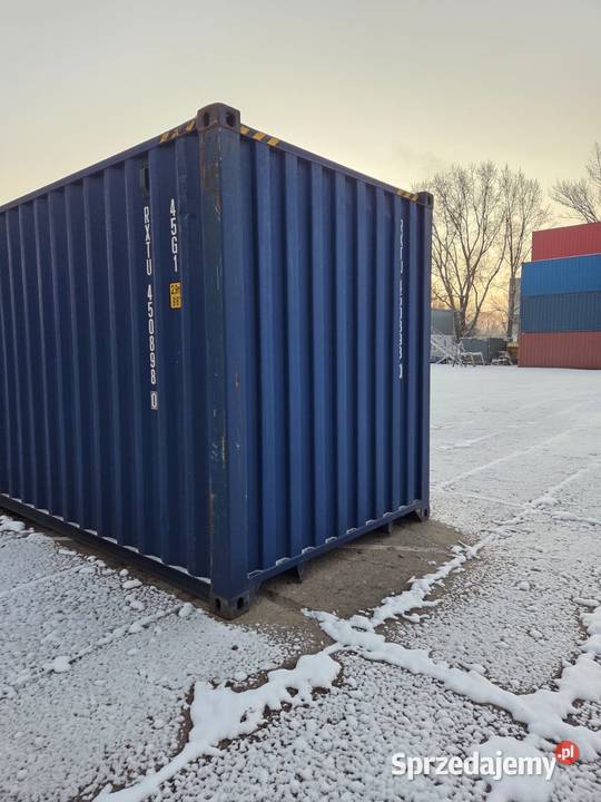 Kontener morski 12 metrowy HC kilku podróżach łódzkie Piotrków Trybunalski sprzedam