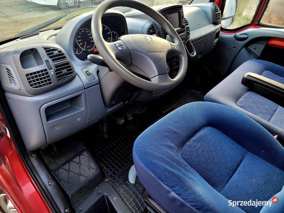 Peugeot boxer 28hdi automat klimą hak navi 1485kg Zamarte