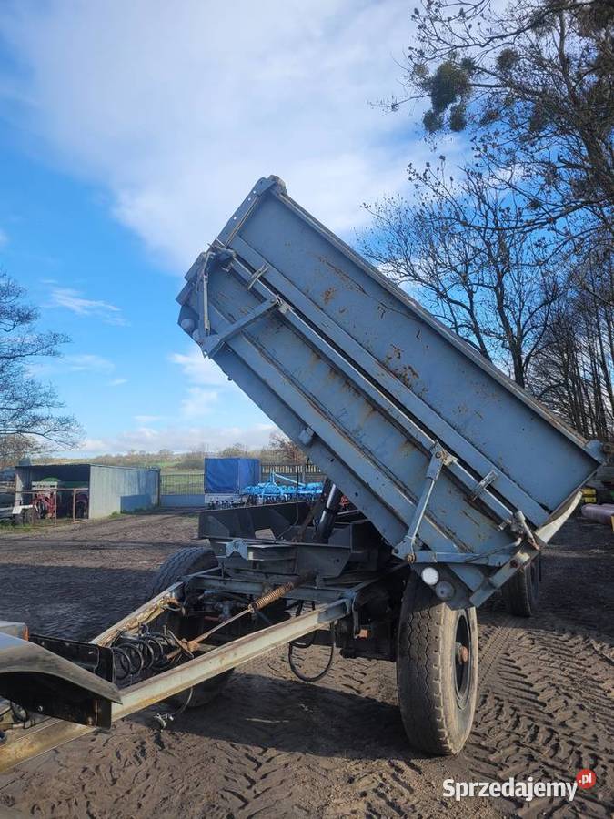 Przyczepa hl 8011 Przyczepy rolnicze Kartno