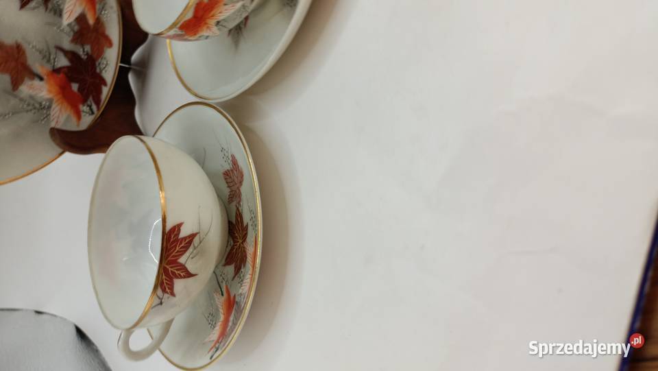 Dwa razy trio jesienne liście azjatycka