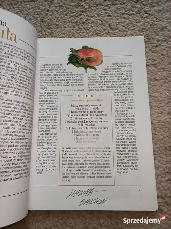 Fascynacje kulinarne gwiazd Agnieszka Perepeczko Rok wydania 2001 Poradniki, albumy i reportaże zachodniopomorskie Koszalin