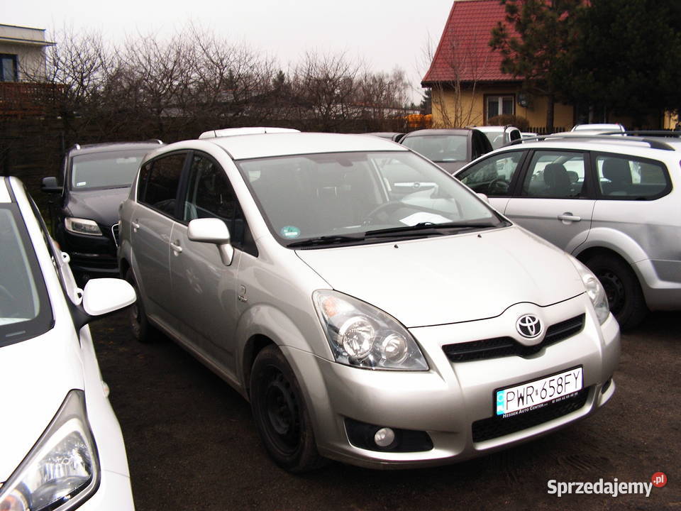 Toyota Corolla Verso 22 D4D 2009 r radio Motoryzacja Września