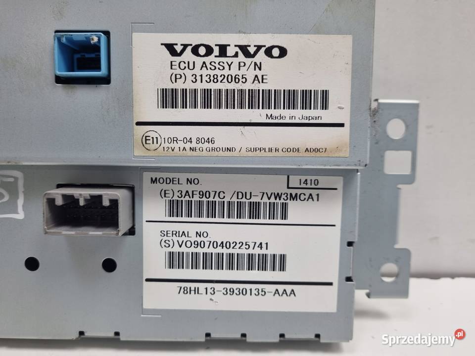 Volvo V60 I S60 II XC60 I EKRAN NAWIGACJI Nawigacje fabryczne Motoryzacja Janów sprzedam
