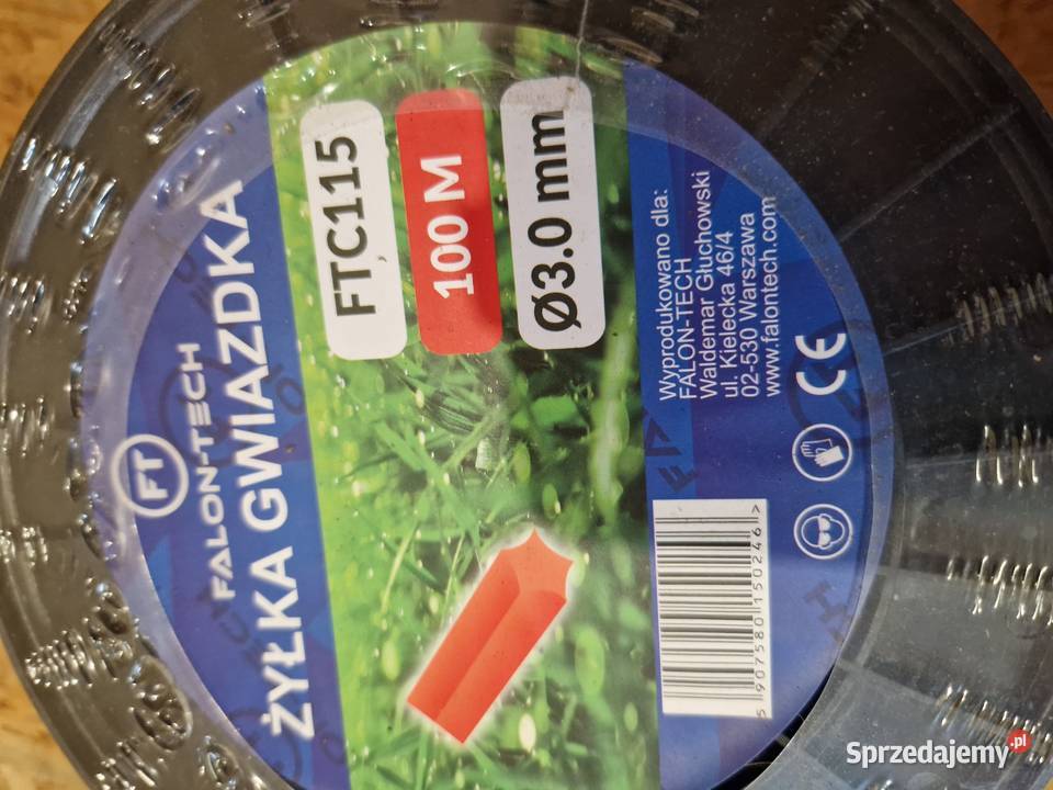 ŻYŁKA TNĄCA DO KOSY PODKASZARKI 30MM 100M Głogowa