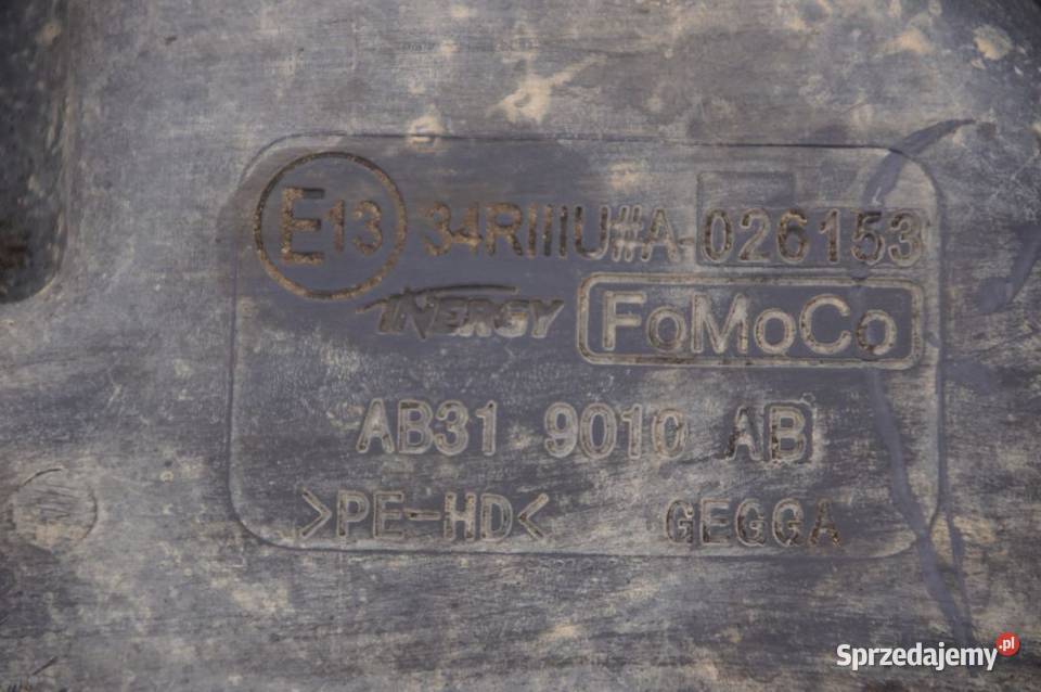 ZBIORNIK PALIWA FORD RANGER V AB319010 kujawsko-pomorskie Lipno