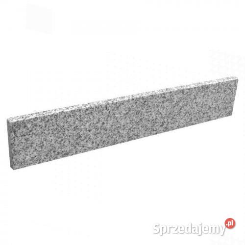 Cokół z granitu polerowanego G602 Bianco Sardo Tczew