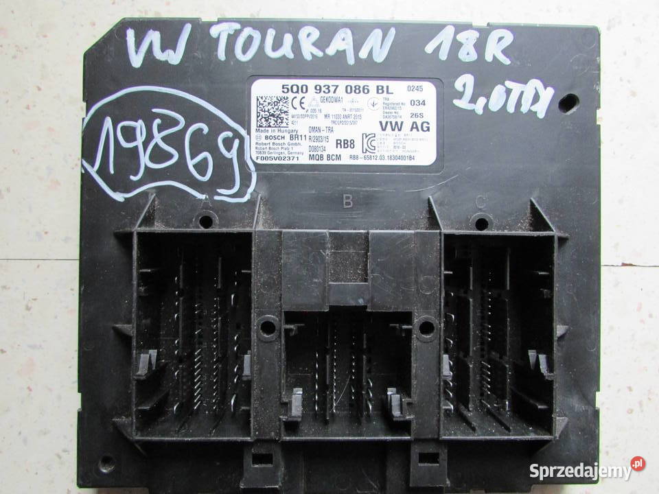 Moduł komfortu 5Q0937086 BL