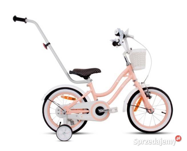 Nowy rowerek BMX 14 Heart Bike morelowy z Warszawa sprzedam