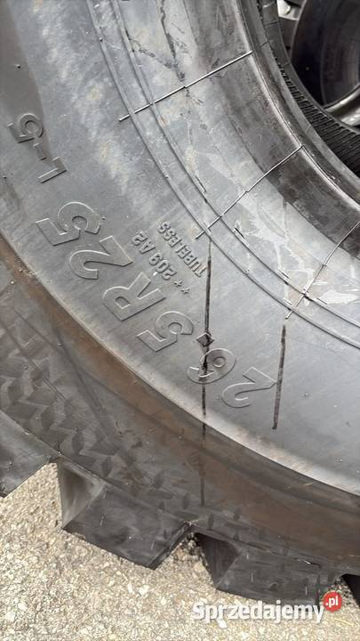 265R25 Opony Nowe 26525 4 LDSR510 L5 26525 Osiek