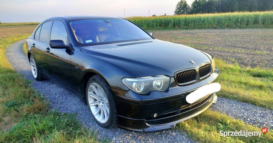 BMW seria 7 e65 v8 LPG zamiana autoalarm podkarpackie