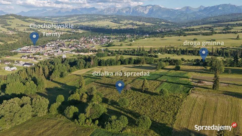 Widokowa działka z potencjałem inwestycyjnym Chochołów