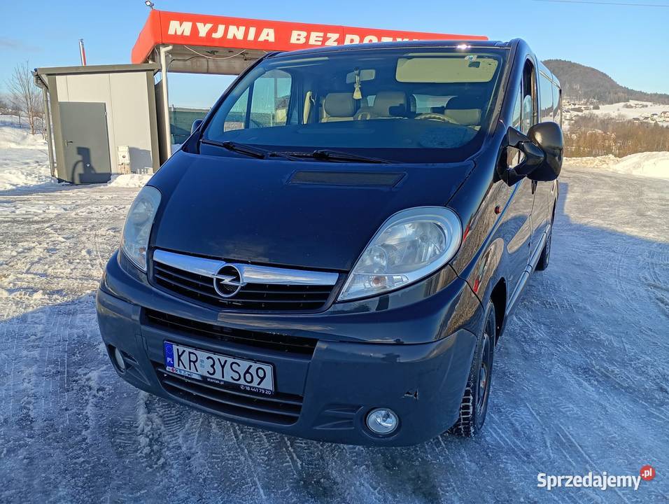 Sprzedam opel Vivaro 20 CDTI 116 PROD 2007 Grybów