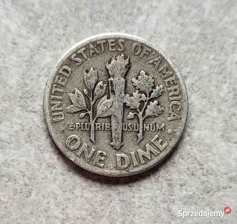 147 USA srebro 10 Centów 1947 r