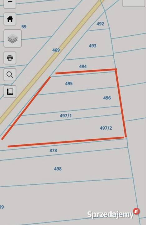 Na sprzedaż działka 1600 m z warunkami zabudowy Warszówka