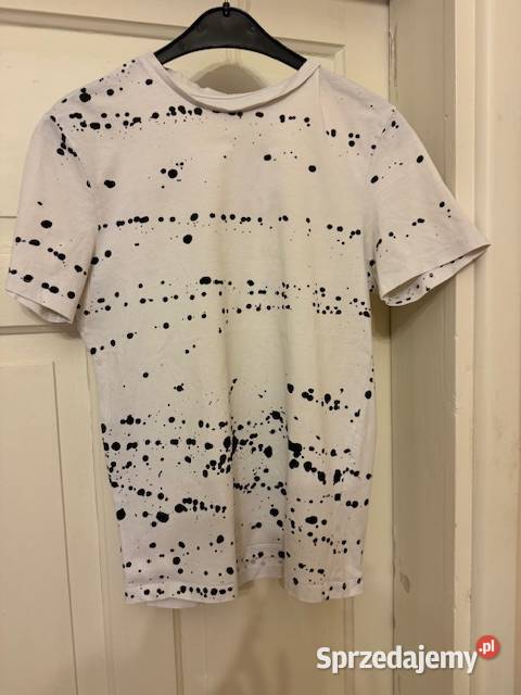Tshirt koszulka męska M Reserved biała z Częstochowa