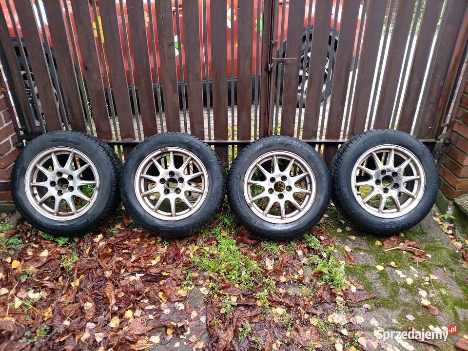 4 opony zimowe felgi do Volvo V70 II Warszawa