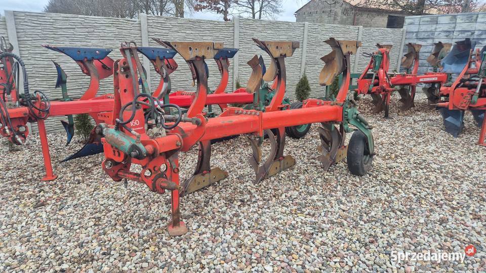 Pług kverneland f 160 obrotowy 16 pomorskie Nowa Karczma sprzedam