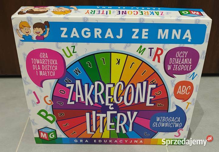 Gra edukacyjna Zakręcone Litery Toruń
