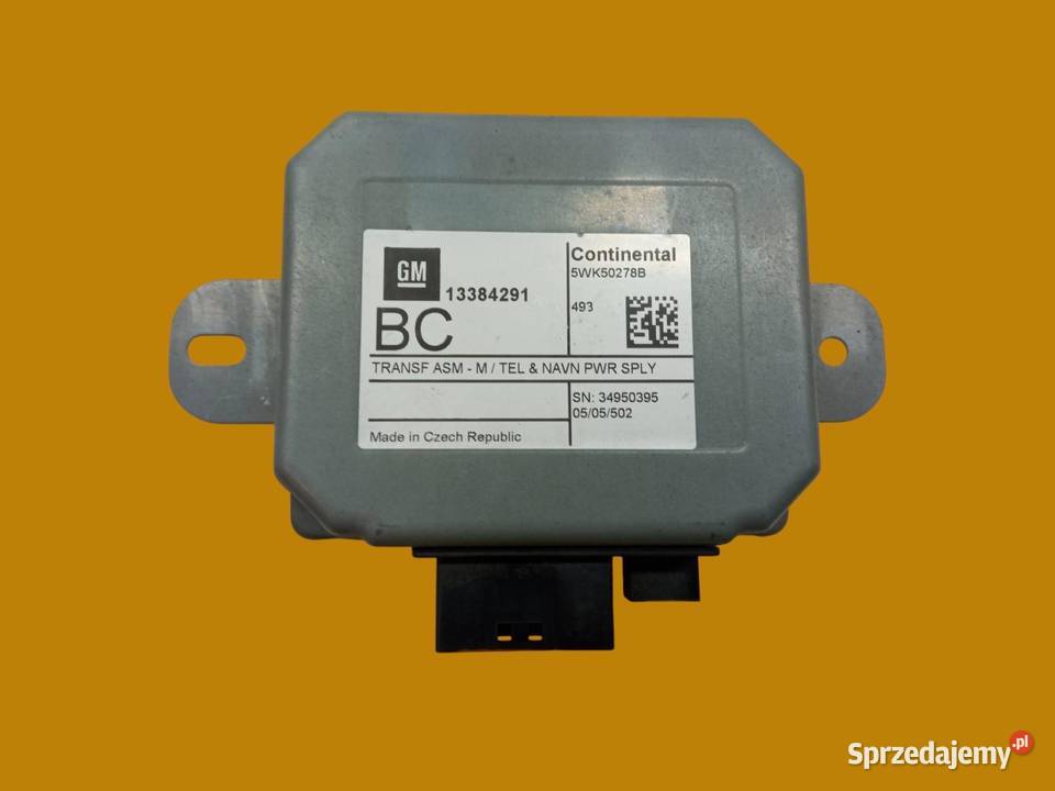 MODUŁ 13384291 Opel Insignia I 20082017 A osobowe Komputery świętokrzyskie