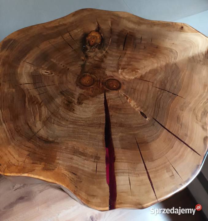 Piękny stolik kawowy Handmade Wyjątkowy Plaster opolskie Opole