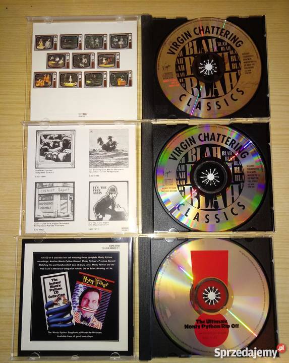Monty Python 3 płyty CD Gdynia