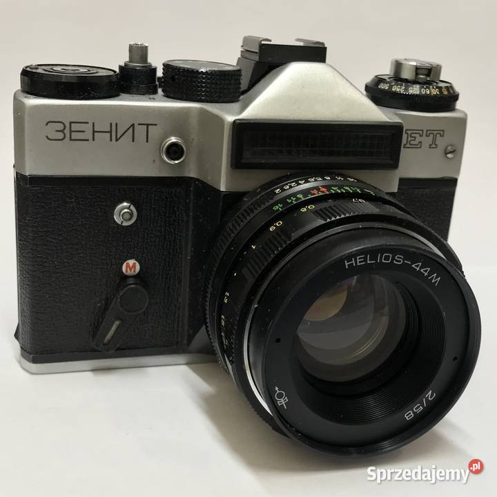 ZENIT ET Aparat Obiektyw HELIOS 44 M4 oryginalne Aparaty Warszawa