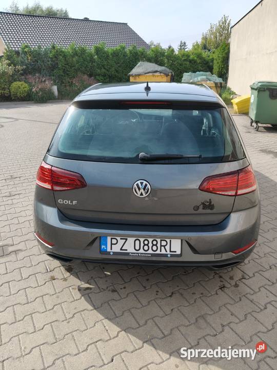 VW GOLF 2018 niski przebieg 10 TSI Golf wielkopolskie Swarzędz