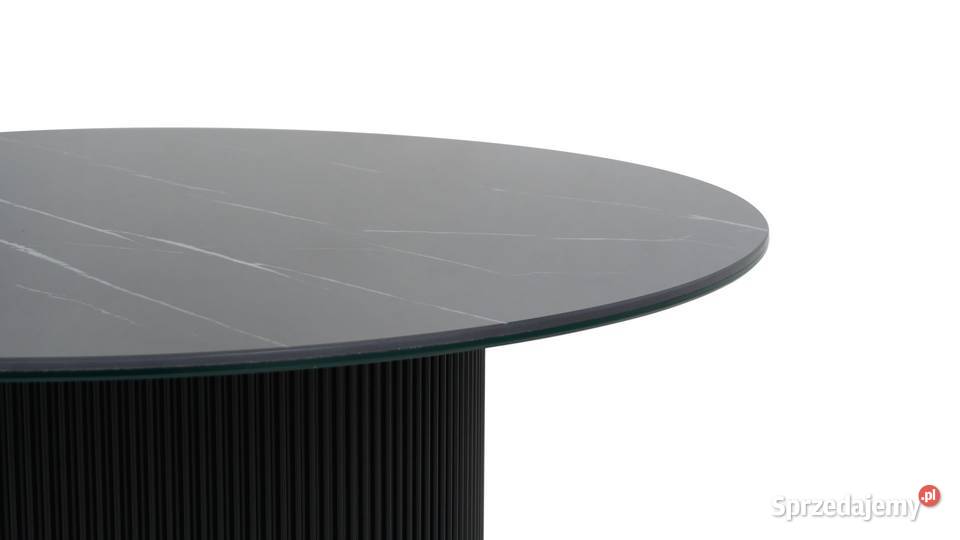 Stolik Antimo z blatem Nero Marquina 90cm śląskie Katowice
